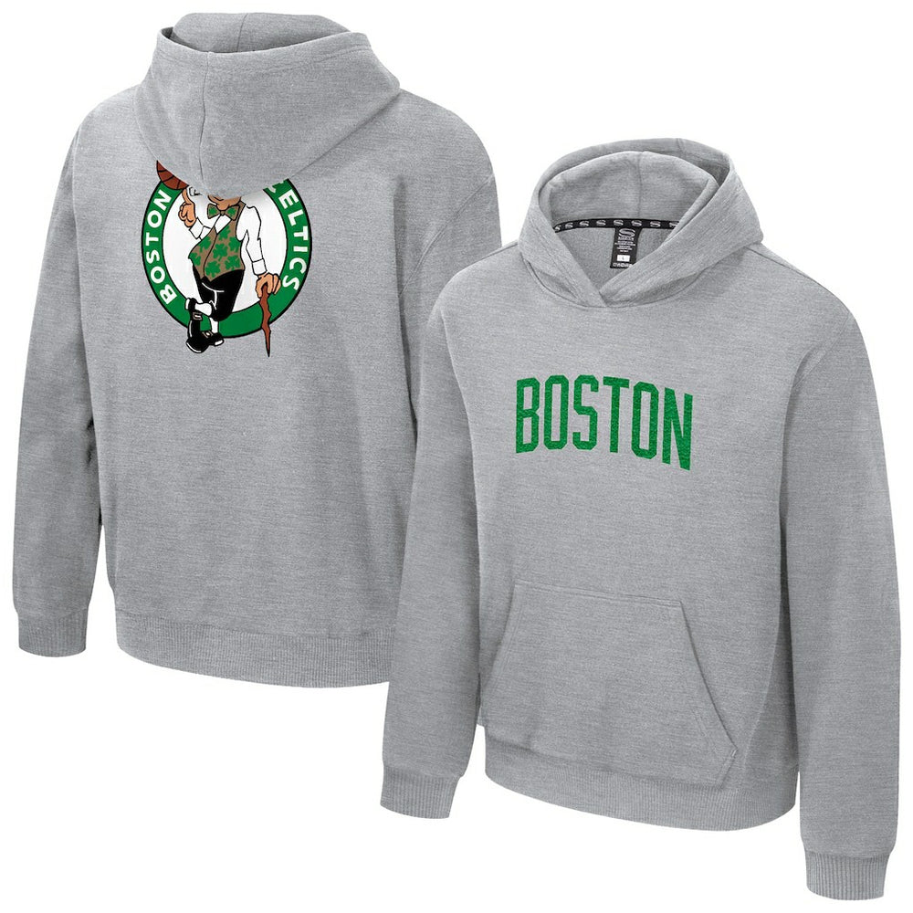 Boston Celtics Stadium Essentials Unisex First Team Club Level Hoodie - Heather Gray shop