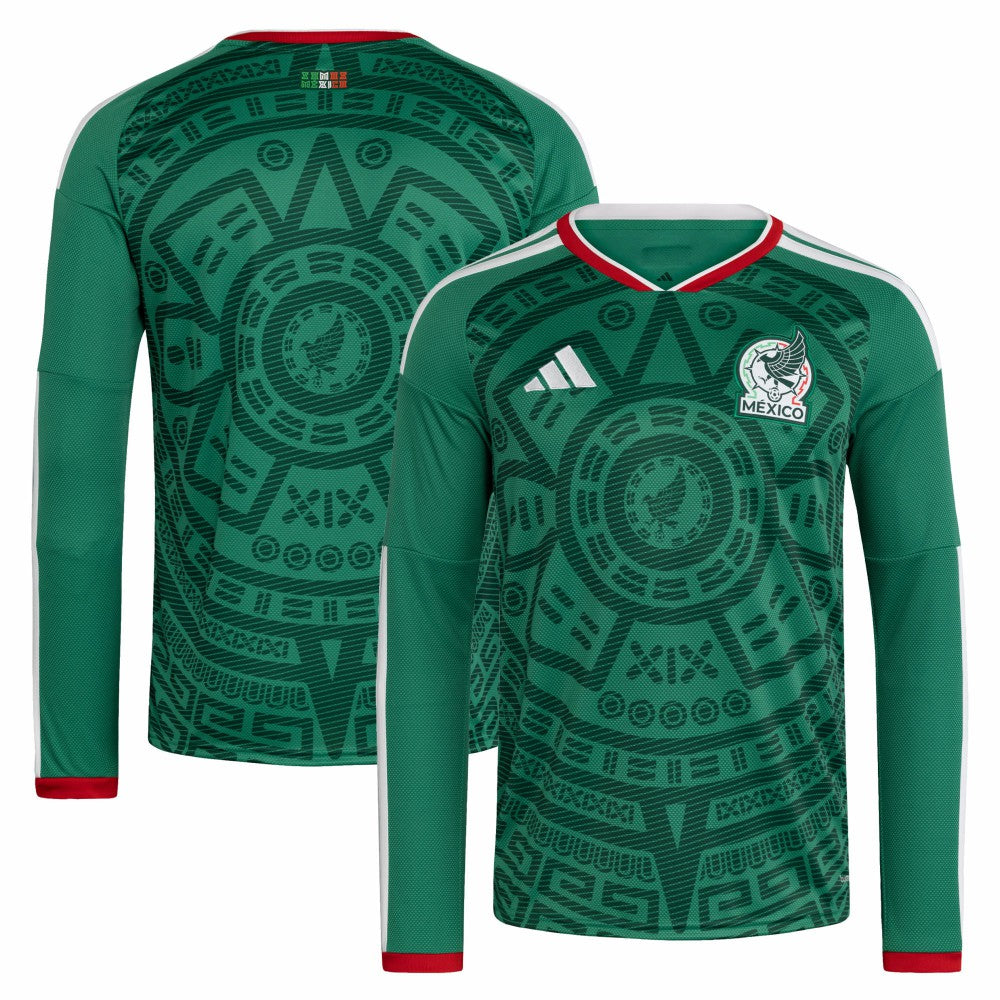 Mexico National Team FIFA x World Cup 2026 Home Replica Long Sleeve Jersey - Green | Adidas online