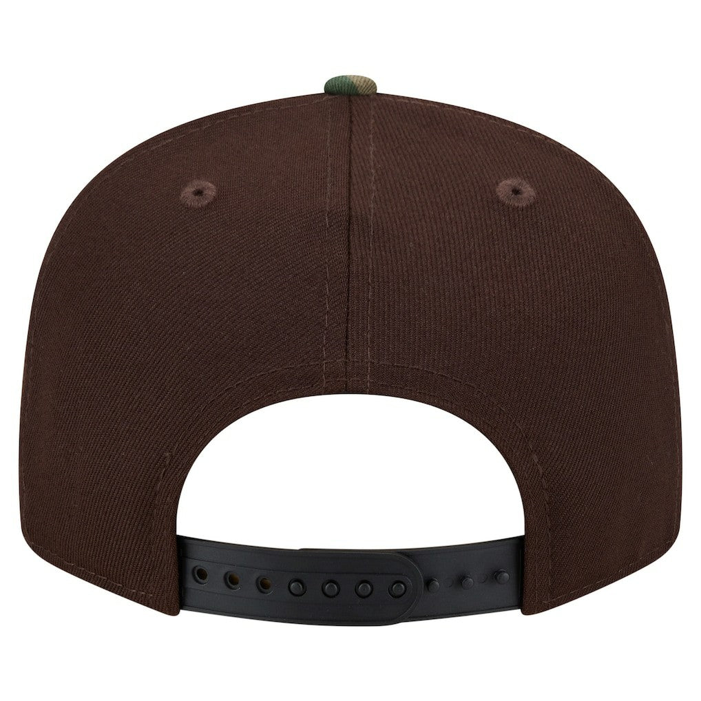 Chicago Bears Adult Burnt Wood Camo 9FIFTY Snapback Hat - Dark Brown online