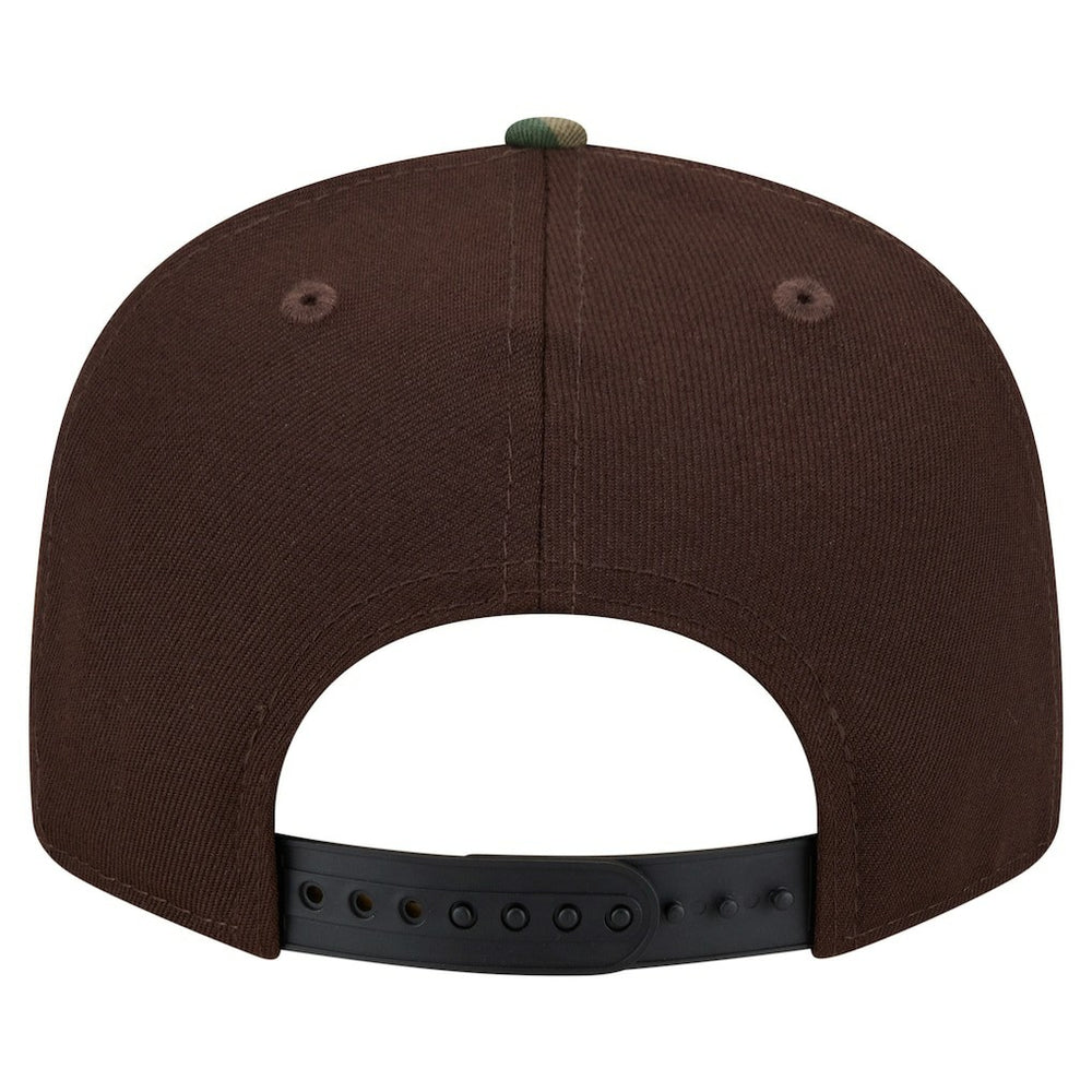 Chicago Bears Adult Burnt Wood Camo 9FIFTY Snapback Hat - Dark Brown online