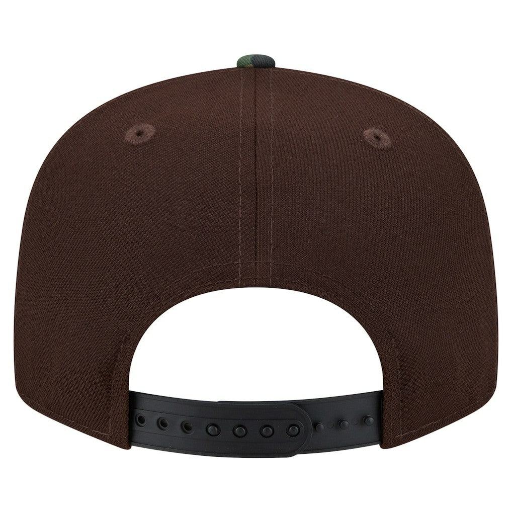 Miami Dolphins Adult Burnt Wood Camo 9FIFTY Snapback Hat - Dark Brown on sale