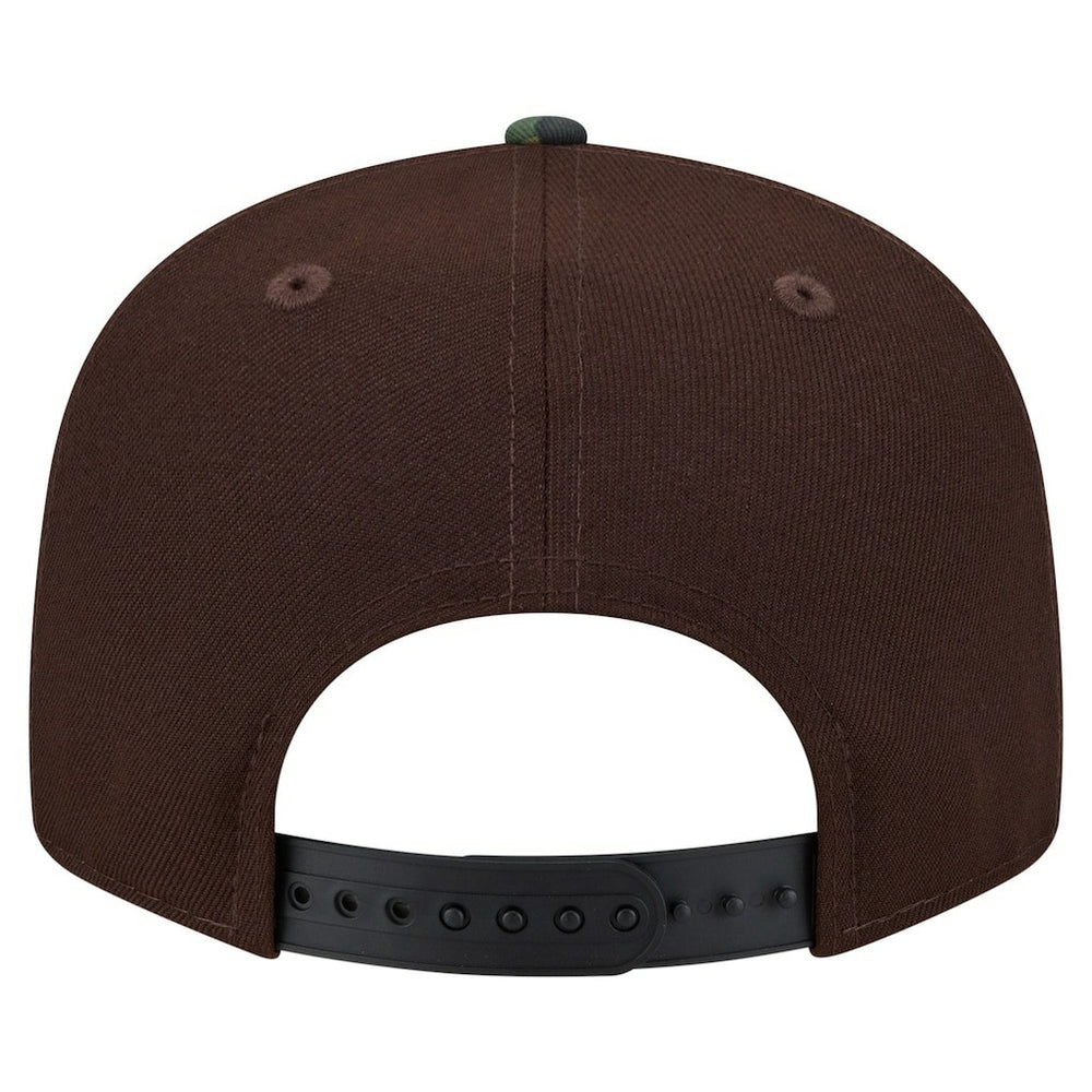 Miami Dolphins Adult Burnt Wood Camo 9FIFTY Snapback Hat - Dark Brown on sale
