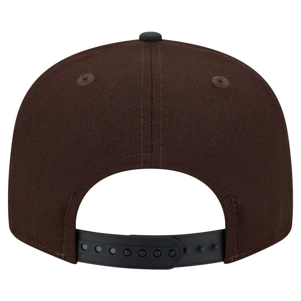 New England Patriots Adult Burnt Wood Camo 9FIFTY Snapback Hat - Dark Brown online