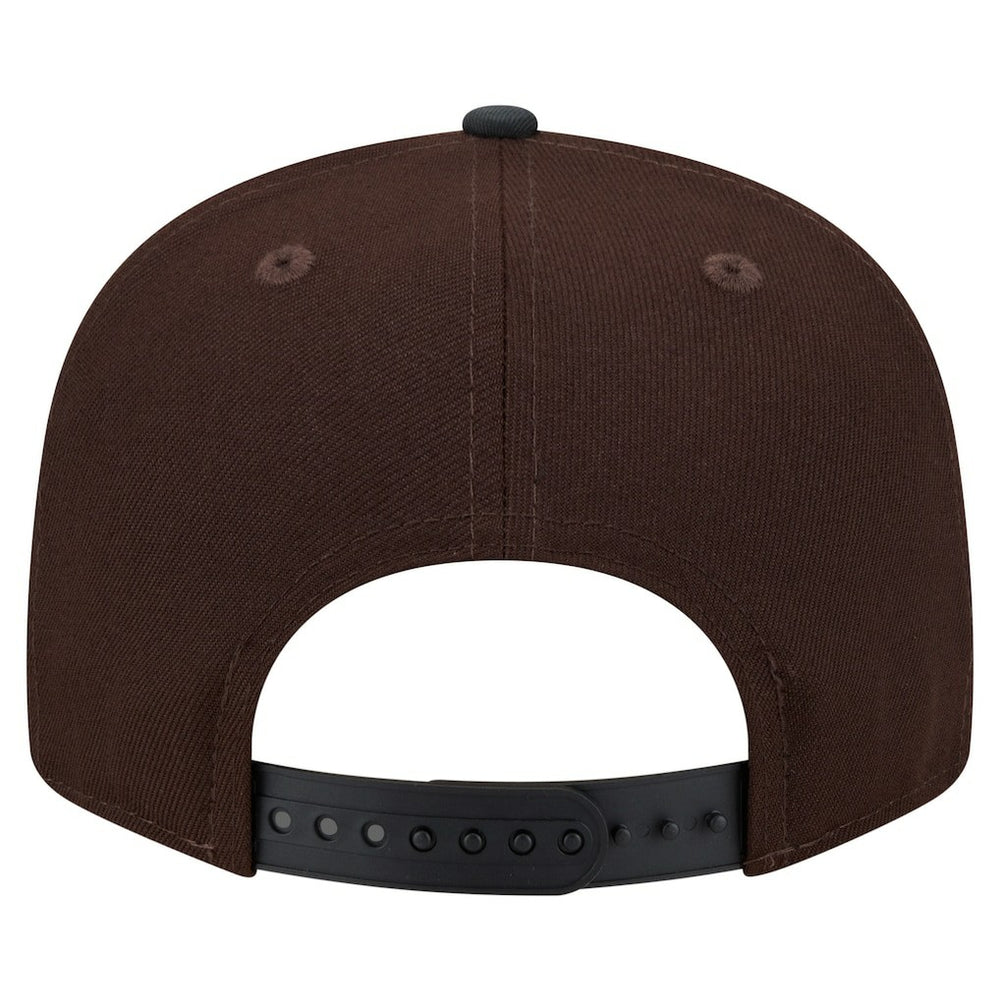 New England Patriots Adult Burnt Wood Camo 9FIFTY Snapback Hat - Dark Brown online