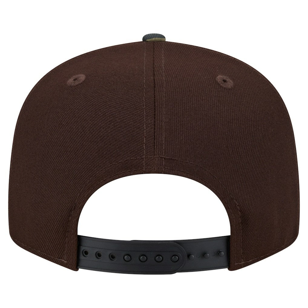 New York Giants Adult Burnt Wood Camo 9FIFTY Snapback Hat - Dark Brown cheap