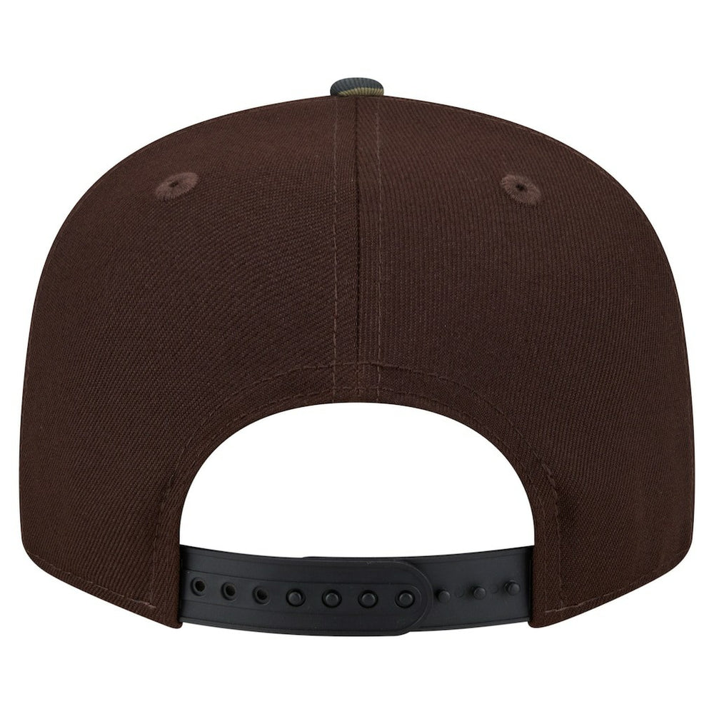 New York Giants Adult Burnt Wood Camo 9FIFTY Snapback Hat - Dark Brown cheap