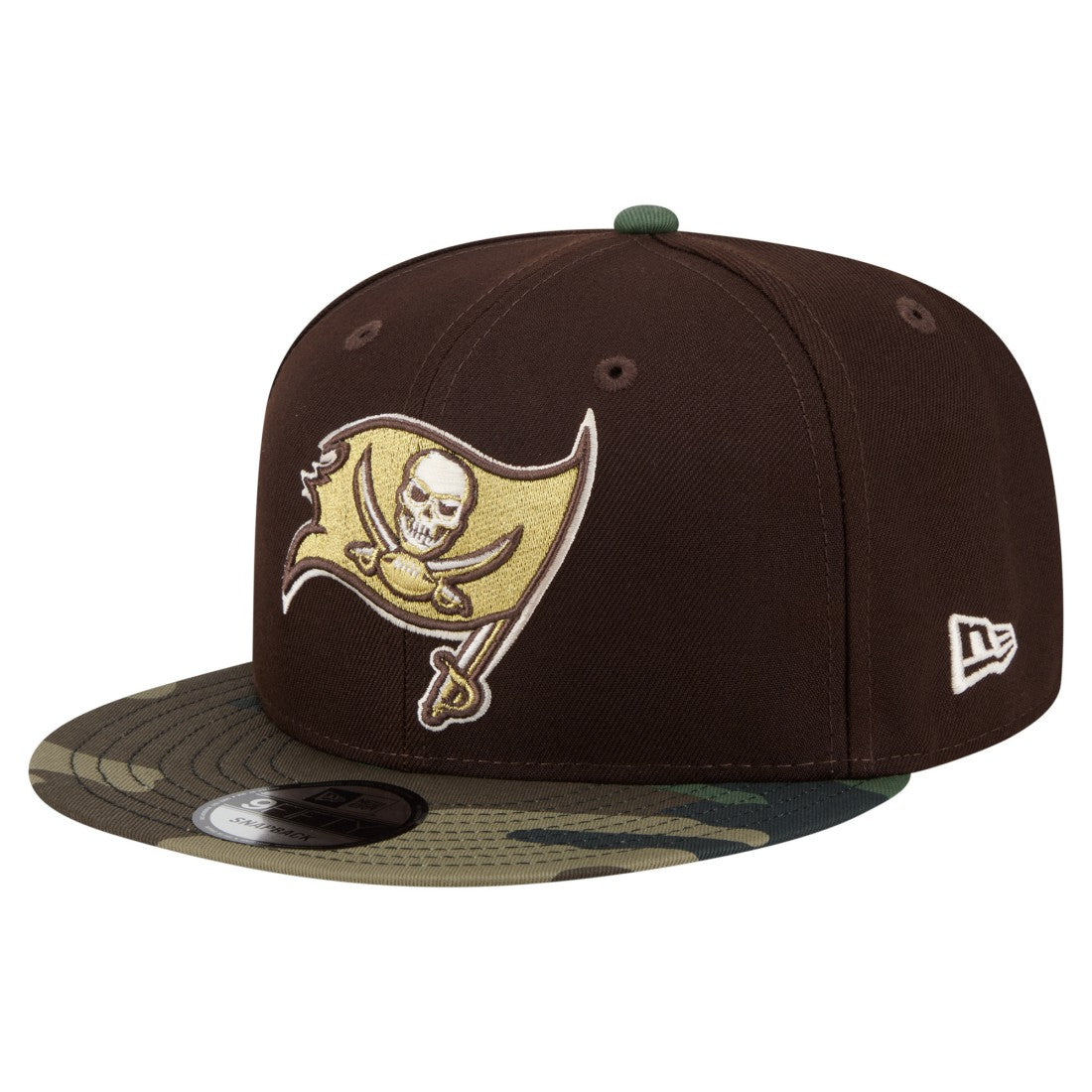 Tampa Bay Buccaneers Adult Burnt Wood Camo 9FIFTY Snapback Hat - Dark Brown outlet