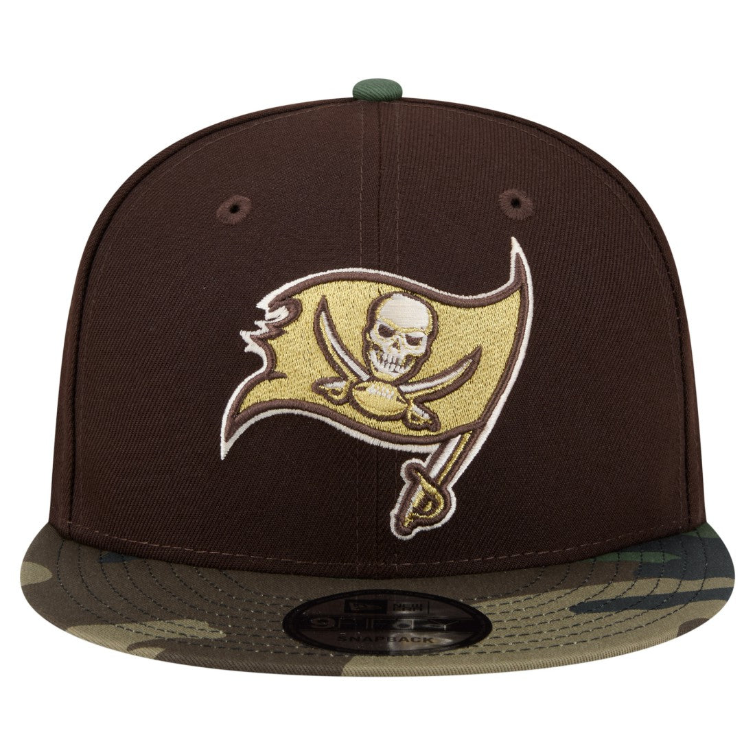 Tampa Bay Buccaneers Adult Burnt Wood Camo 9FIFTY Snapback Hat - Dark Brown outlet