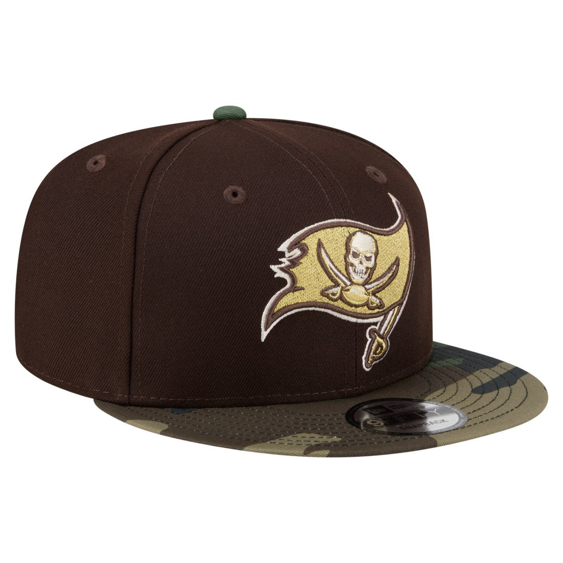 Tampa Bay Buccaneers Adult Burnt Wood Camo 9FIFTY Snapback Hat - Dark Brown outlet