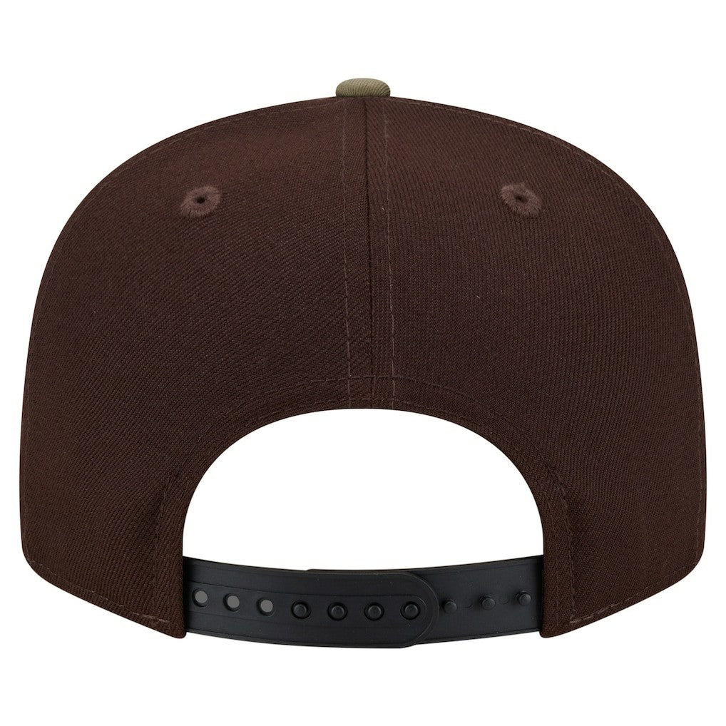 Cleveland Browns Adult Burnt Wood Camo 9FIFTY Snapback Hat - Dark Brown online