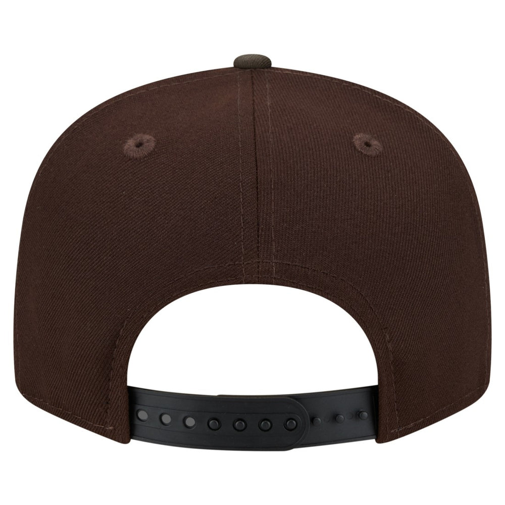 Green Bay Packers Adult Burnt Wood Camo 9FIFTY Snapback Hat - Dark Brown for sale