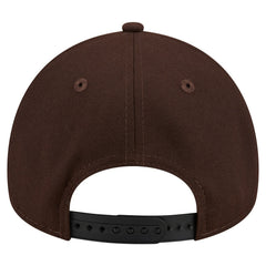 Baltimore Ravens New Era Burnt Wood A-Frame 9FORTY Adjustable Hat - Dark Brown for sale