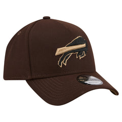 Buffalo Bills New Era Burnt Wood A-Frame 9FORTY Adjustable Hat - Dark Brown on sale