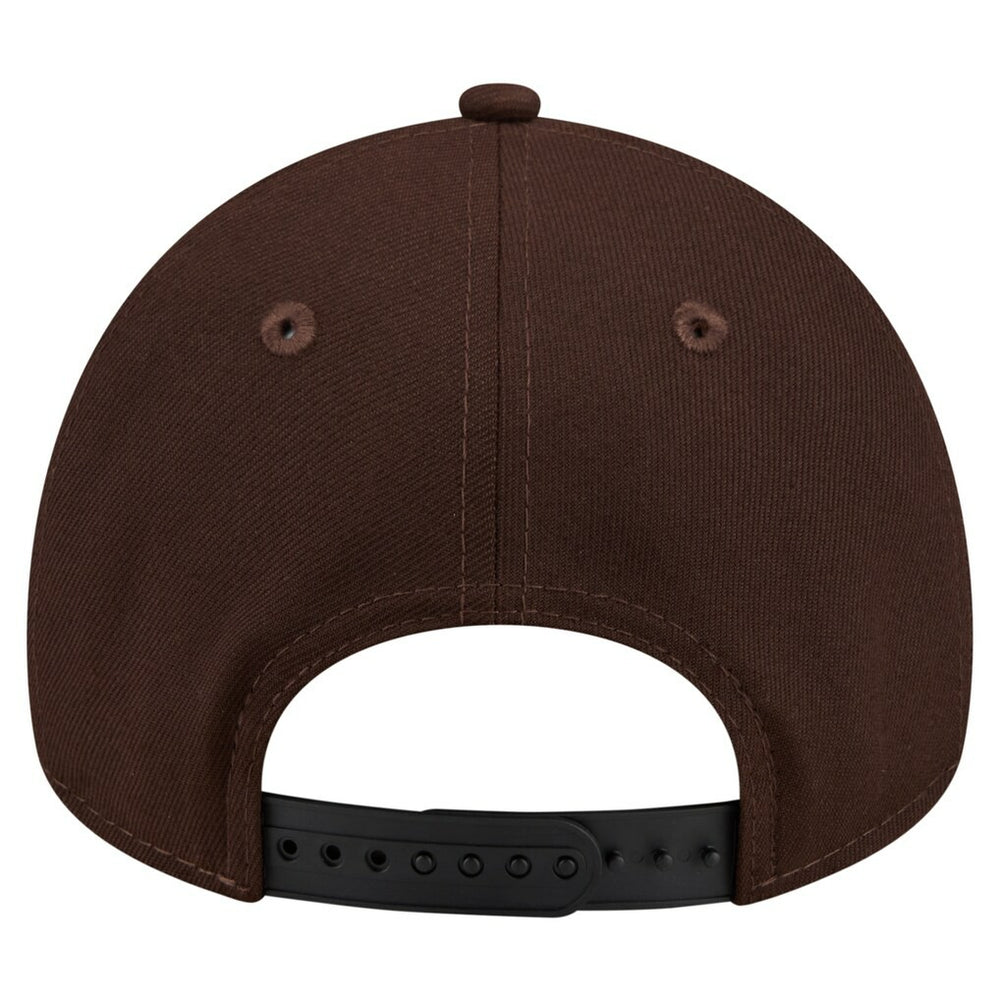 Buffalo Bills New Era Burnt Wood A-Frame 9FORTY Adjustable Hat - Dark Brown on sale