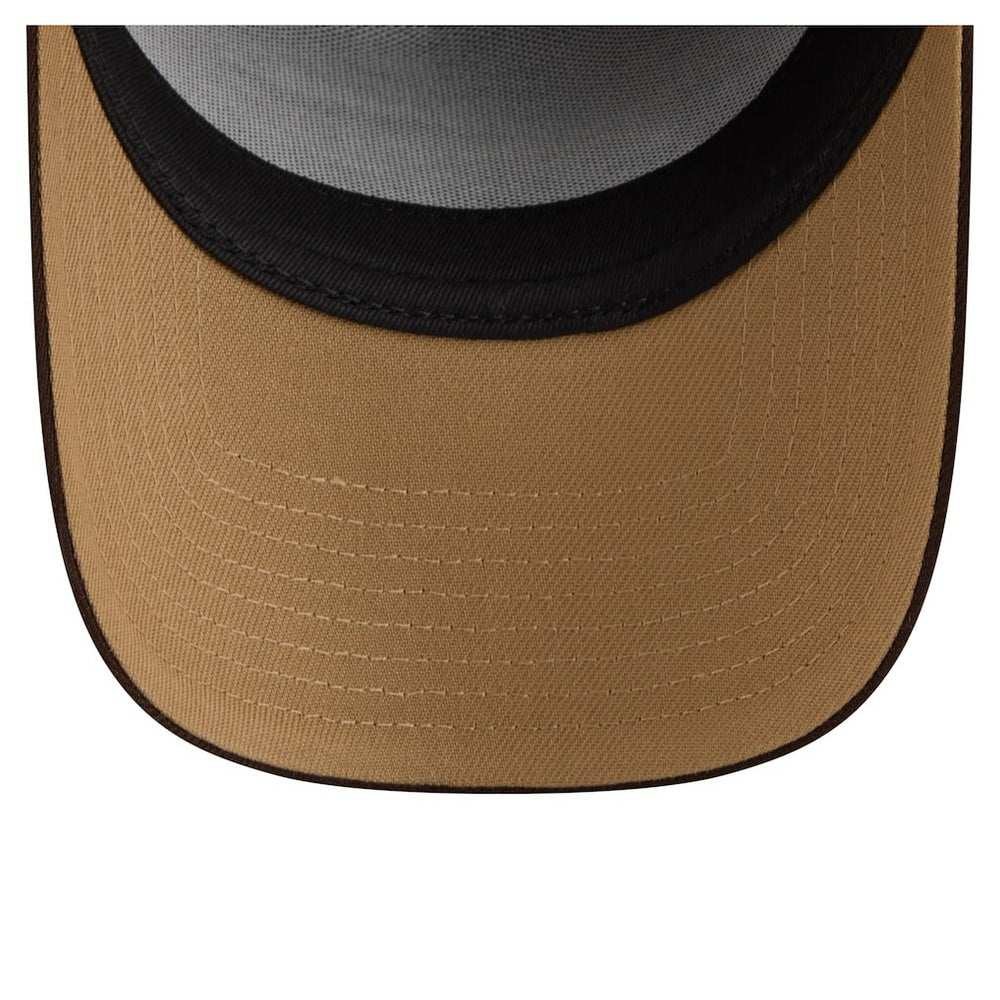 Buffalo Bills New Era Burnt Wood A-Frame 9FORTY Adjustable Hat - Dark Brown on sale