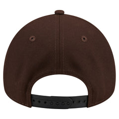 Cincinnati Bengals New Era Burnt Wood A-Frame 9FORTY Adjustable Hat - Dark Brown outlet