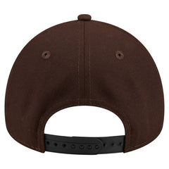 Detroit Lions New Era Burnt Wood A-Frame 9FORTY Adjustable Hat - Dark Brown outlet