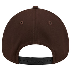Green Bay Packers New Era Burnt Wood A-Frame 9FORTY Adjustable Hat - Dark Brown for sale