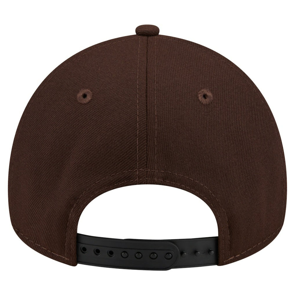 Miami Dolphins New Era Burnt Wood A-Frame 9FORTY Adjustable Hat - Dark Brown outlet
