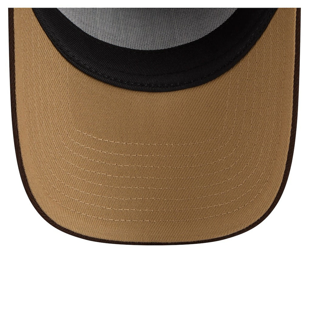 New York Giants New Era Burnt Wood A-Frame 9FORTY Adjustable Hat - Dark Brown cheap