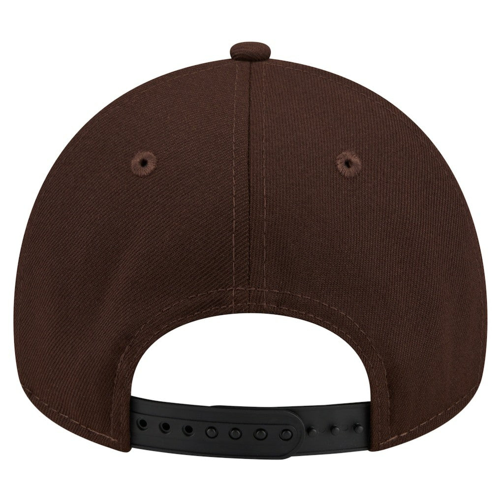 Pittsburgh Steelers New Era Burnt Wood A-Frame 9FORTY Adjustable Hat - Dark Brown outlet