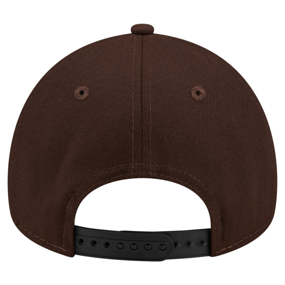 Tampa Bay Buccaneers New Era Burnt Wood A-Frame 9FORTY Adjustable Hat - Dark Brown discount