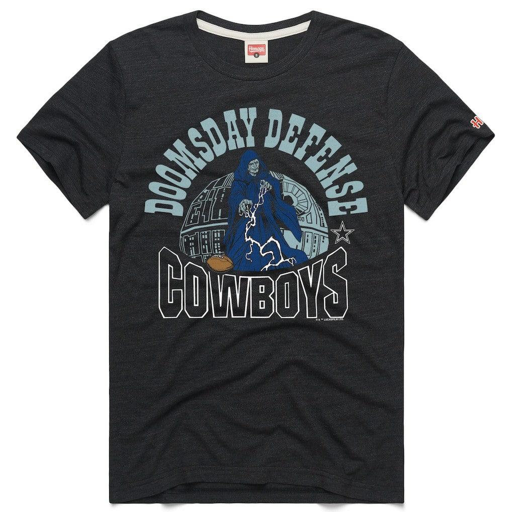 Dallas Cowboys Homage Unisex Star Wars x NFL Tri-Blend T-Shirt - Charcoal for sale