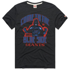 New York Giants Homage Unisex Star Wars x NFL Tri-Blend T-Shirt - Charcoal on sale
