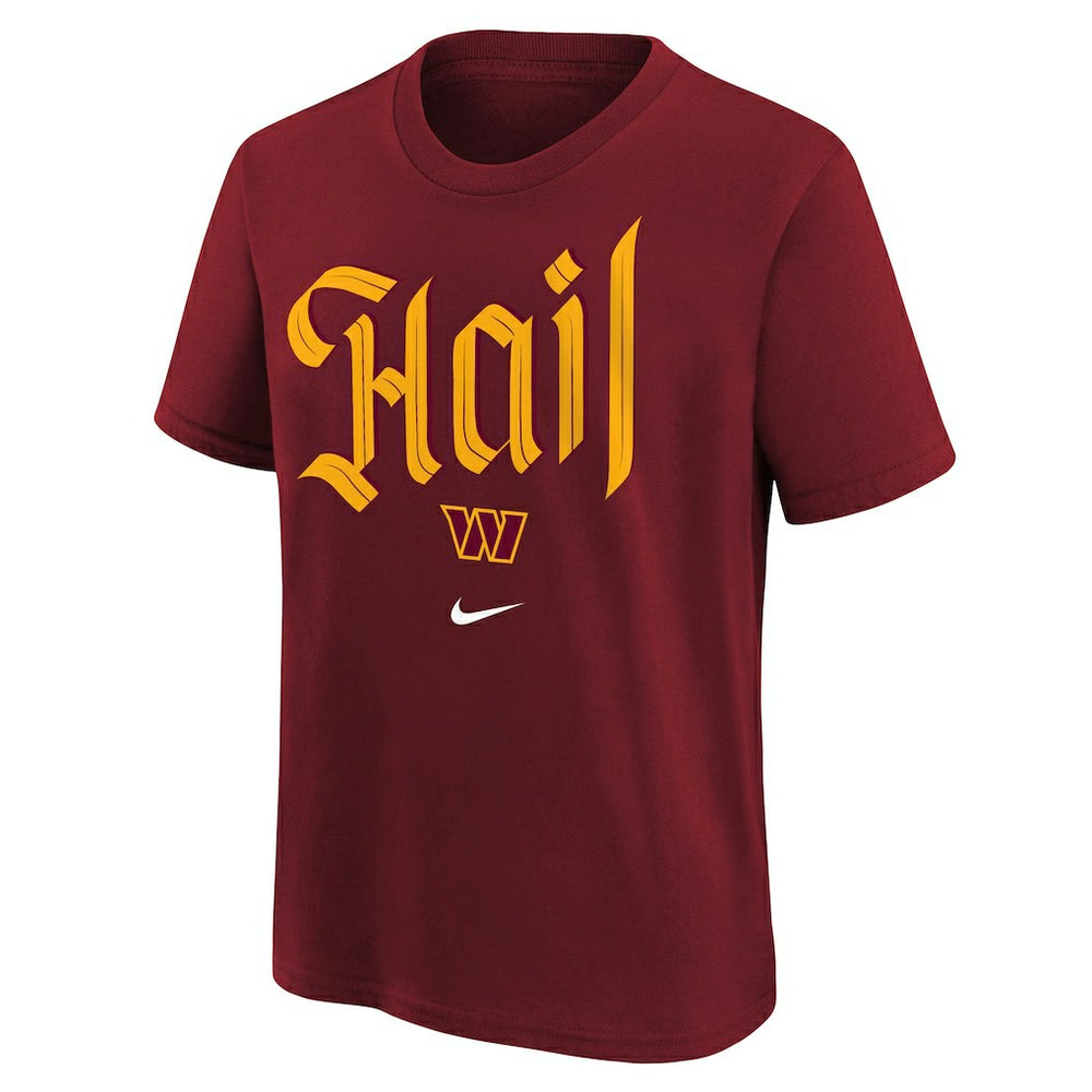 Washington Commanders Youth Hail T-Shirt - Burgundy | Nike discount