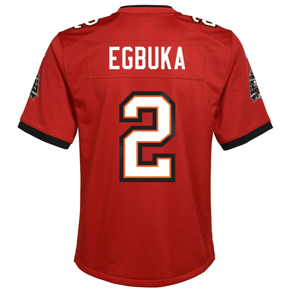 Emeka Egbuka Tampa Bay Buccaneers Youth Team Game Jersey - Red | Nike discount