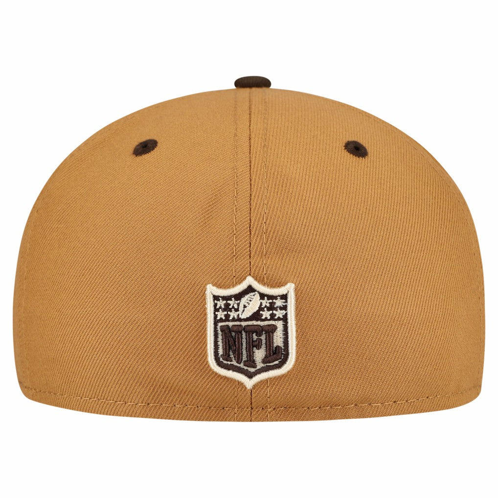 Dallas Cowboys New Era Two-Tone Walnut 59FIFTY Fitted Hat - Light Brown/Dark Brown online