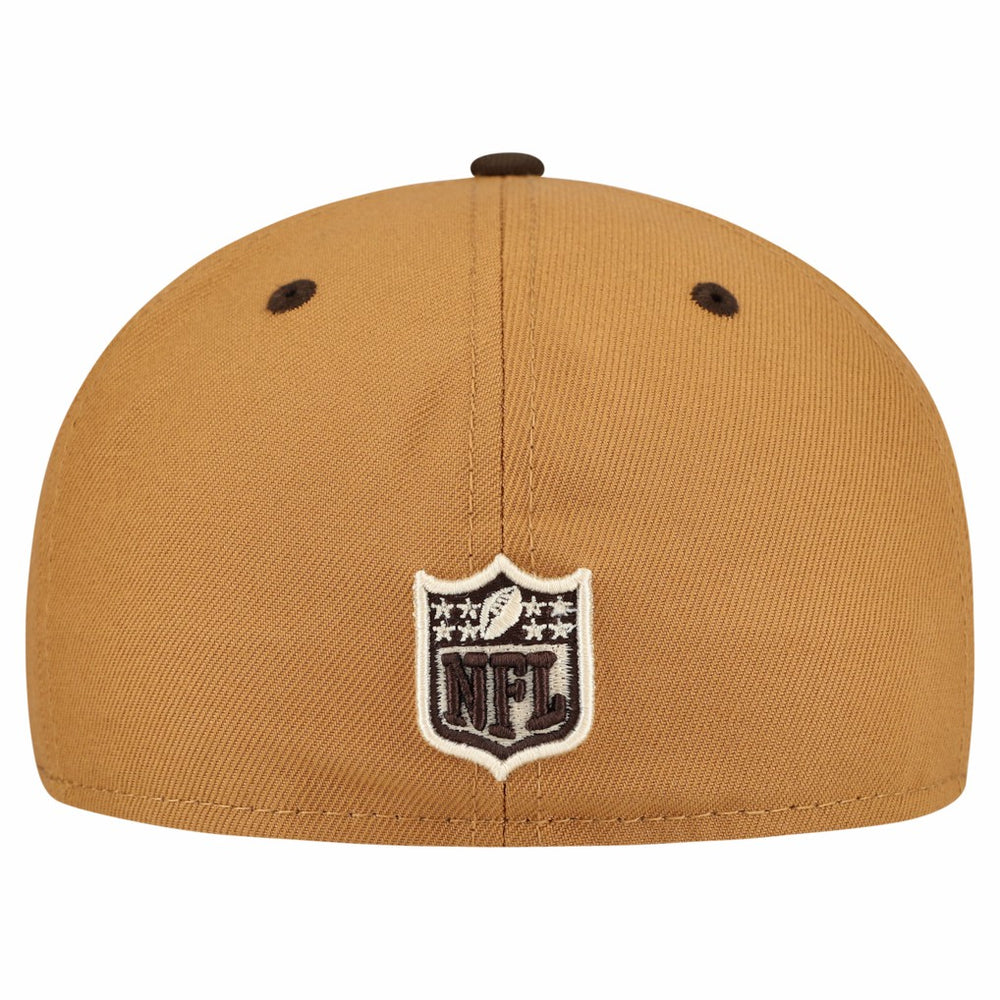 Dallas Cowboys New Era Two-Tone Walnut 59FIFTY Fitted Hat - Light Brown/Dark Brown online