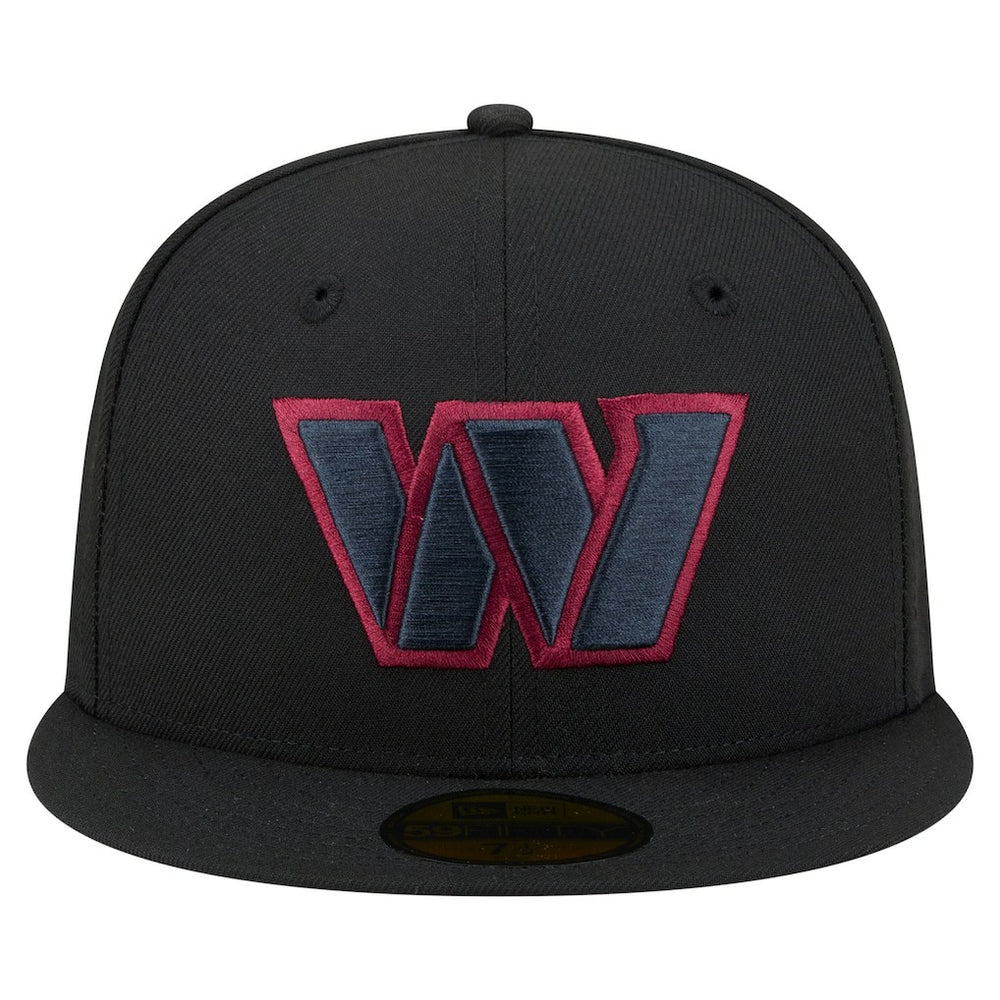 Washington Commanders New Era Color Pop 59FIFTY Fitted Hat - Black sale