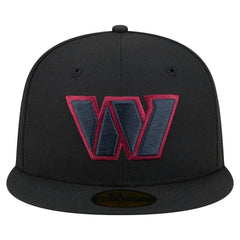 Washington Commanders New Era Color Pop 59FIFTY Fitted Hat - Black sale