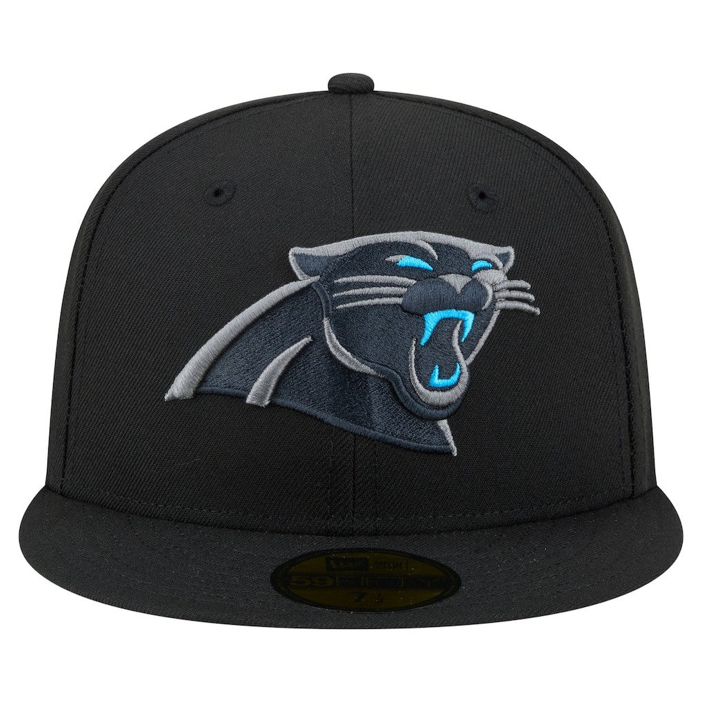Carolina Panthers New Era Color Pop 59FIFTY Fitted Hat - Black for sale