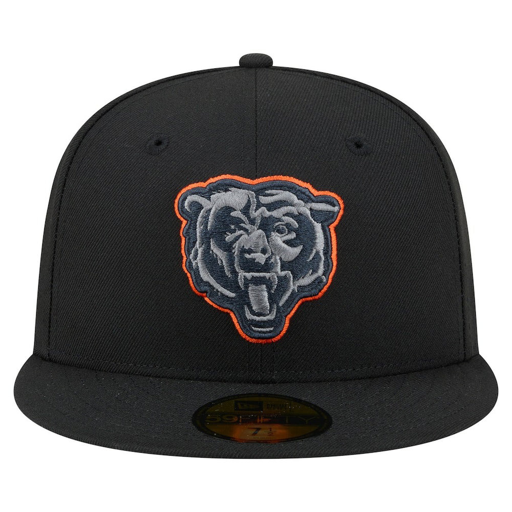 Chicago Bears New Era Color Pop 59FIFTY Fitted Hat - Black online