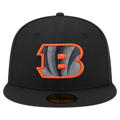 Cincinnati Bengals New Era Color Pop 59FIFTY Fitted Hat - Black discount