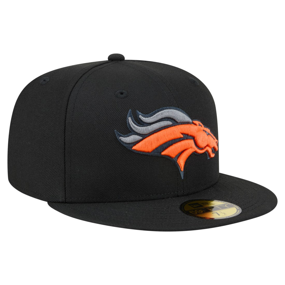 Denver Broncos New Era Color Pop 59FIFTY Fitted Hat - Black outlet