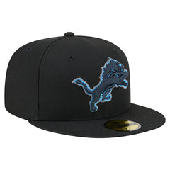 Detroit Lions New Era Color Pop 59FIFTY Fitted Hat - Black online