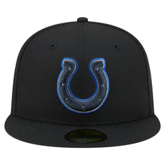 Indianapolis Colts New Era Color Pop 59FIFTY Fitted Hat - Black sale