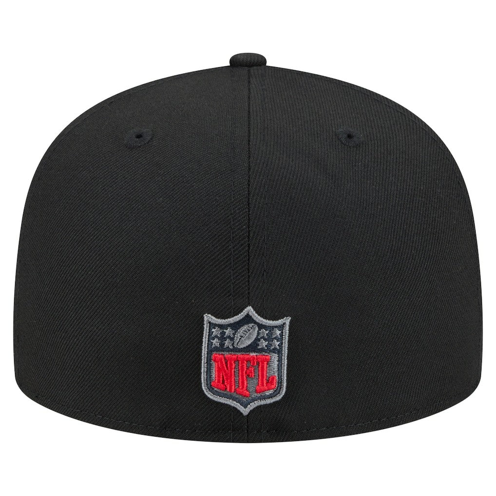 New England Patriots New Era Color Pop 59FIFTY Fitted Hat - Black on sale
