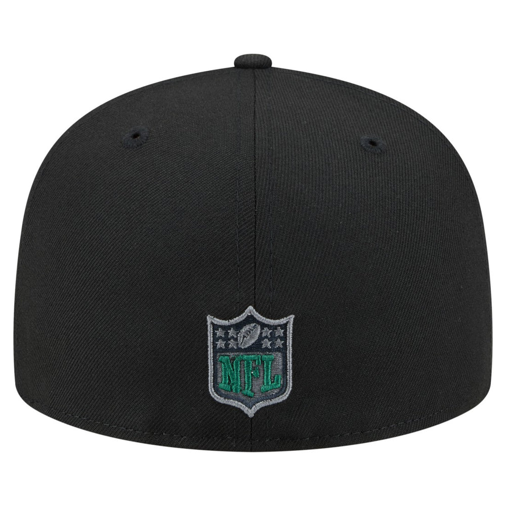 New York Jets New Era Color Pop 59FIFTY Fitted Hat - Black for sale