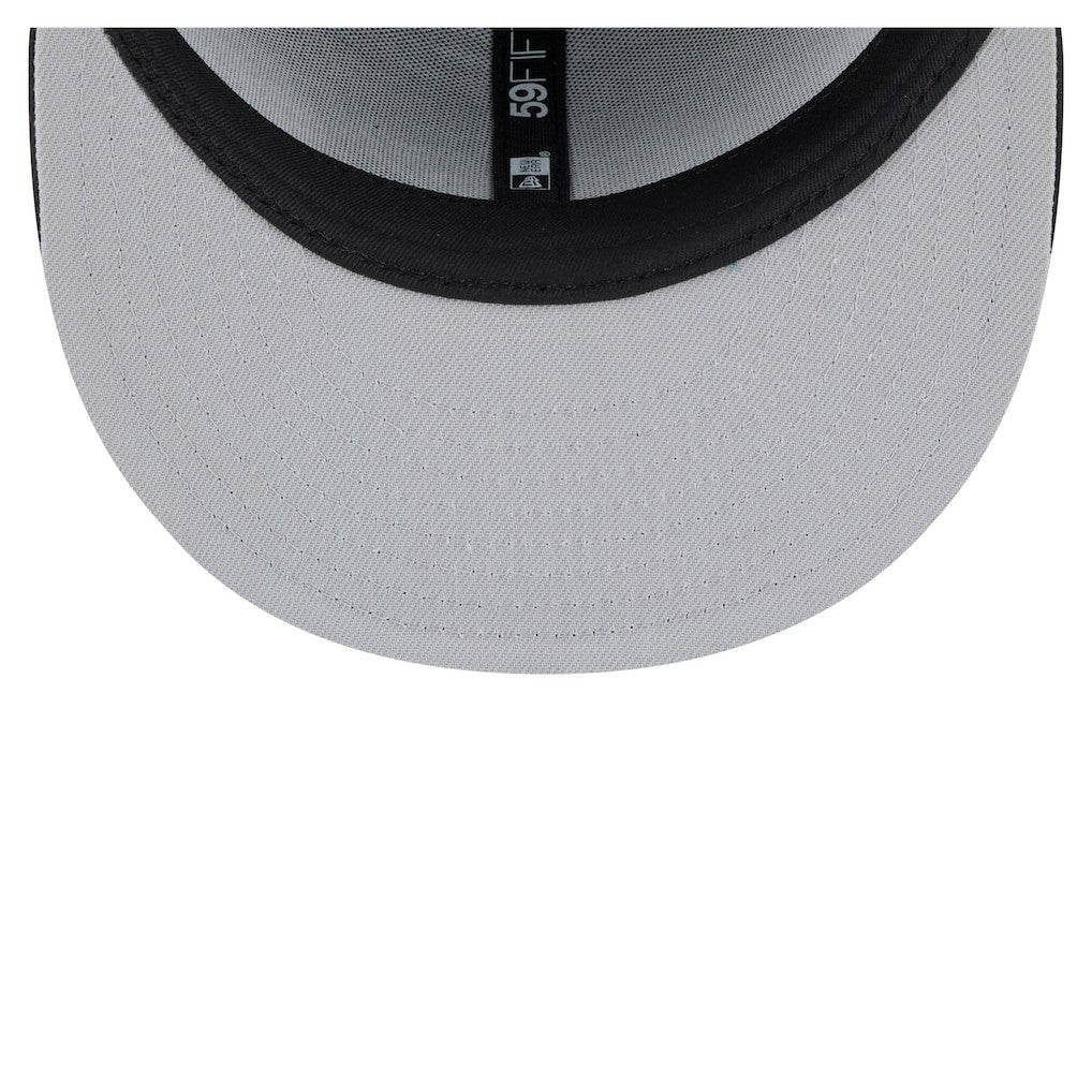 Philadelphia Eagles New Era Color Pop 59FIFTY Fitted Hat - Black on sale