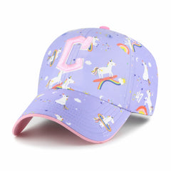Cleveland Guardians Girls Youth Unicorn Clean Up Adjustable Hat - Lavender | 47 brand
