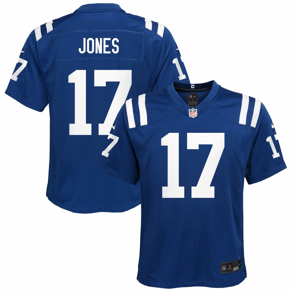 Daniel Jones Indianapolis Colts Youth Alternate 2 Game Jersey - Royal | Nike on sale