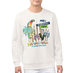 Seattle Seahawks Margaritaville Gameday Party Fleece Sweatshirt - Cream outlet