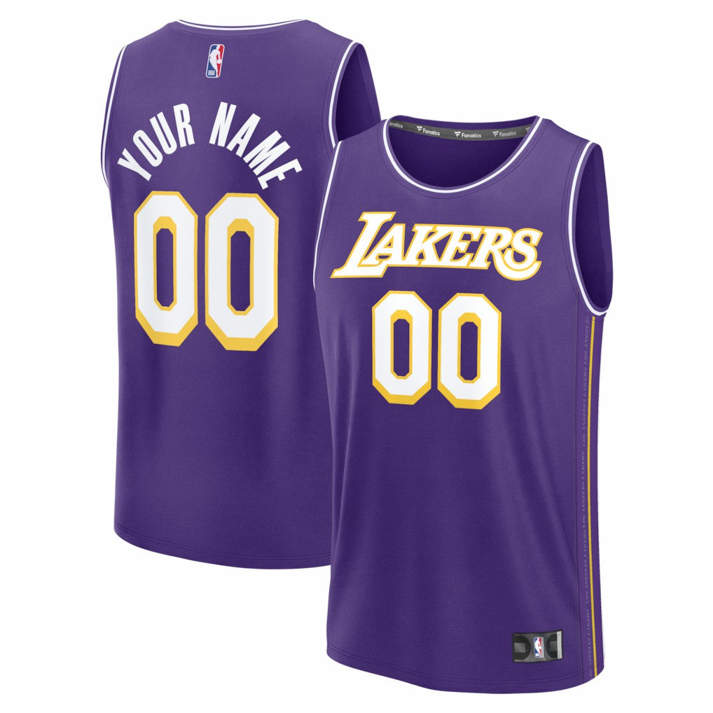 Los Angeles Lakers Fastbreak Custom Jersey - Statement Edition - Purple | Fanatics cheap