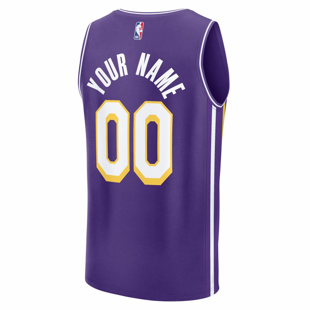 Los Angeles Lakers Fastbreak Custom Jersey - Statement Edition - Purple | Fanatics cheap