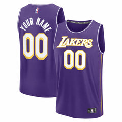 Los Angeles Lakers Youth Fastbreak Custom Jersey - Statement Edition - Purple | Fanatics sale