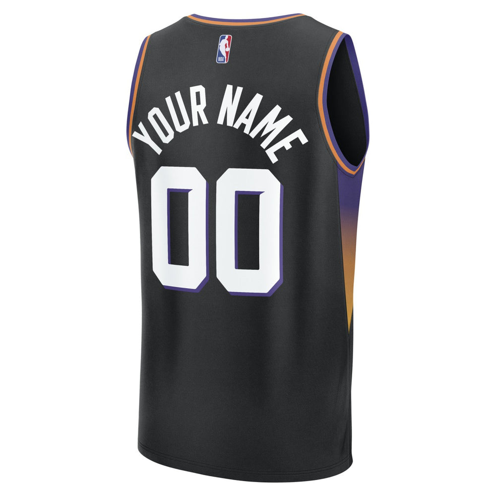 Phoenix Suns Youth Fastbreak Custom Jersey - Statement Edition - Black | Fanatics outlet